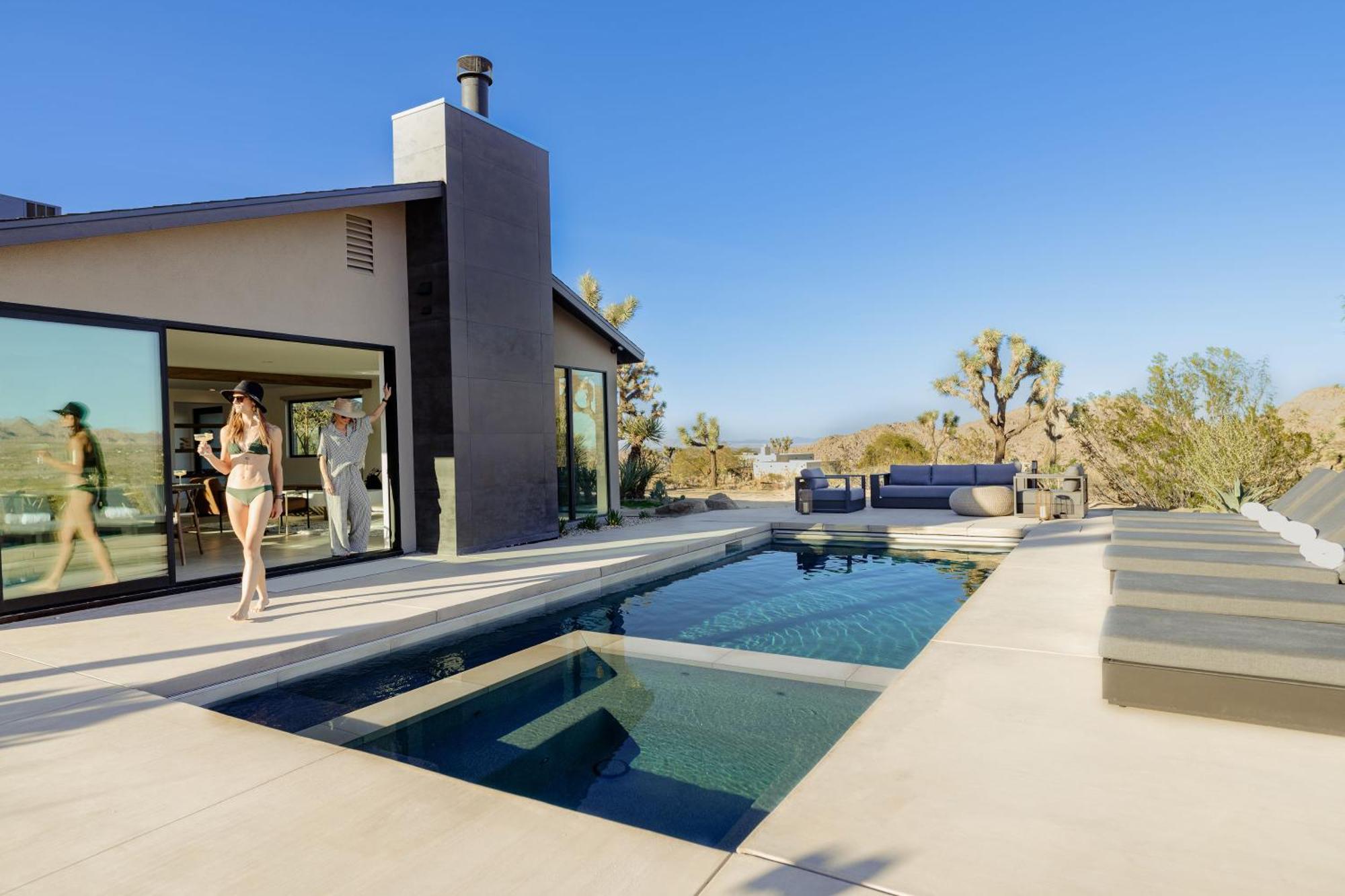 Amaru Muru - Luxury Retreat With Pool/Hot Tub/Yoga Joshua Tree Exterior foto