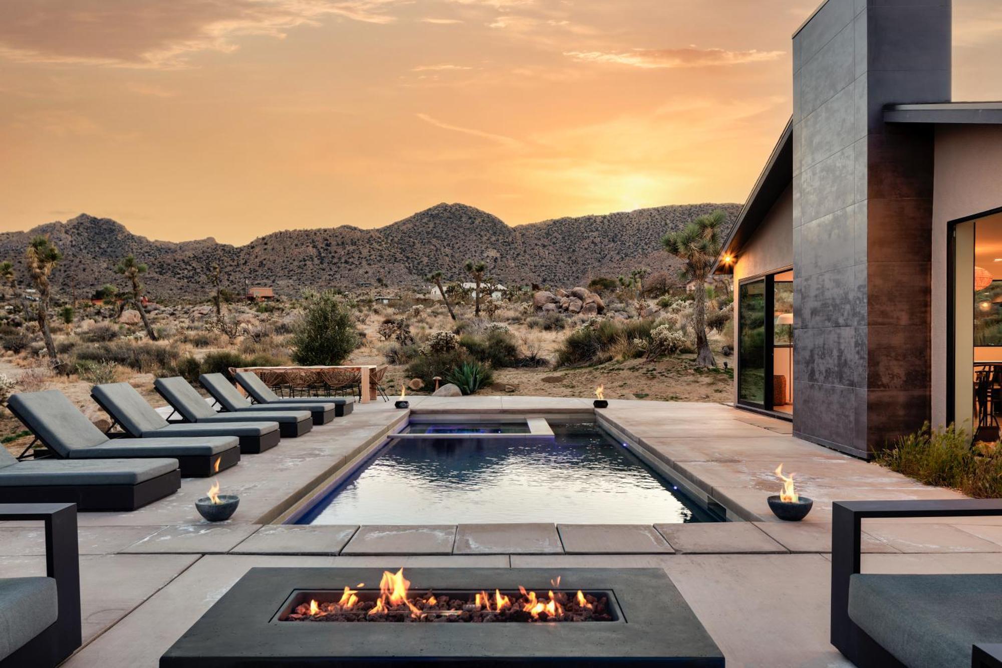 Amaru Muru - Luxury Retreat With Pool/Hot Tub/Yoga Joshua Tree Exterior foto